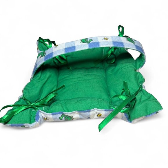 Frog Fabric Basket - Picture 2 of 5